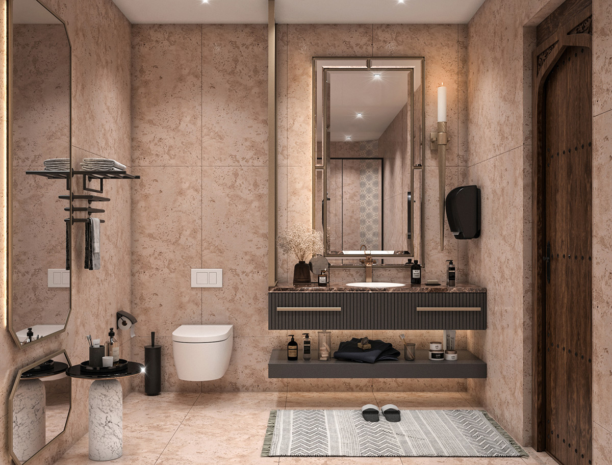 Bathroom Design Project - Mardin, Turkey