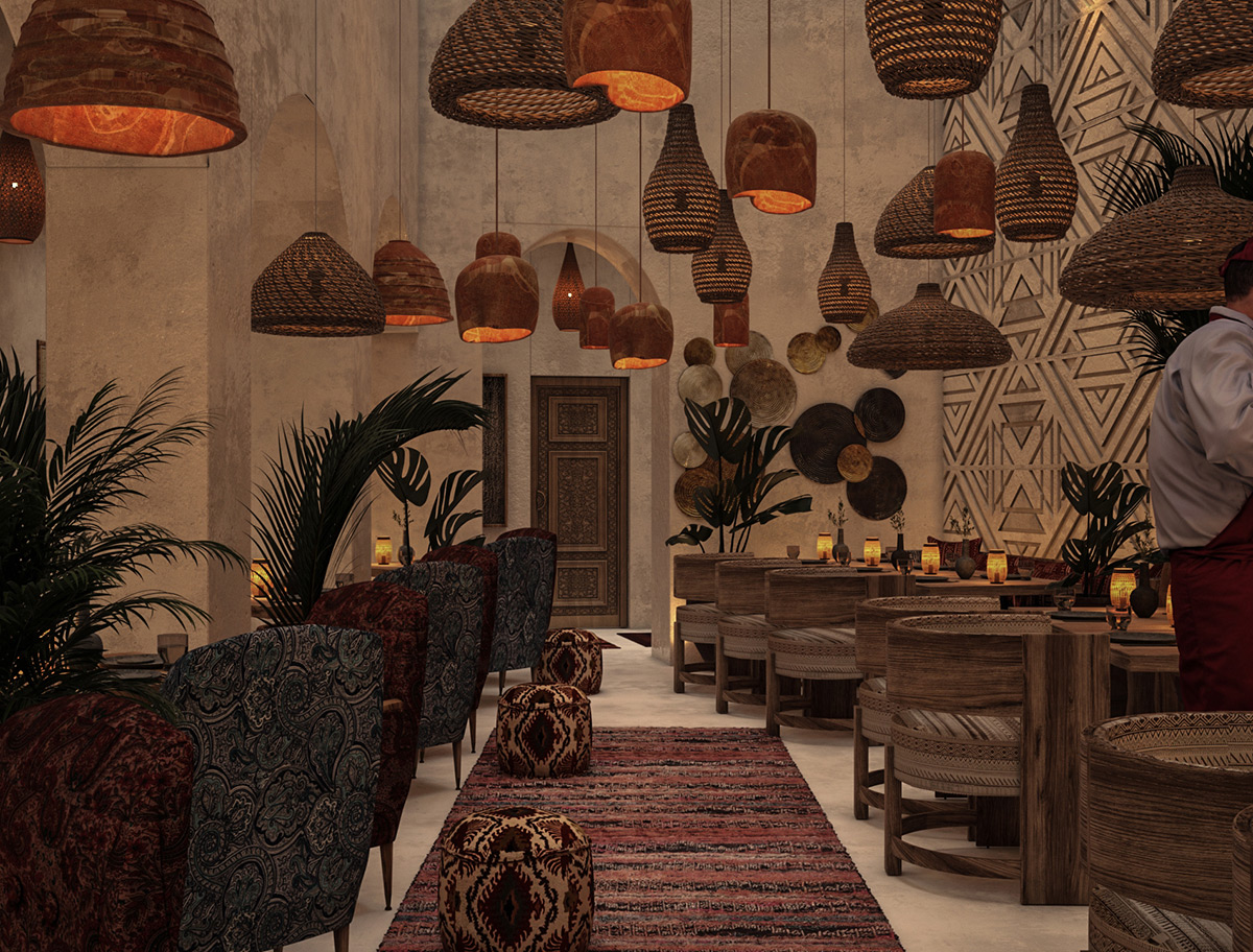 Dokya Restaurant Project - Doha, Qatar - Nav Architecture